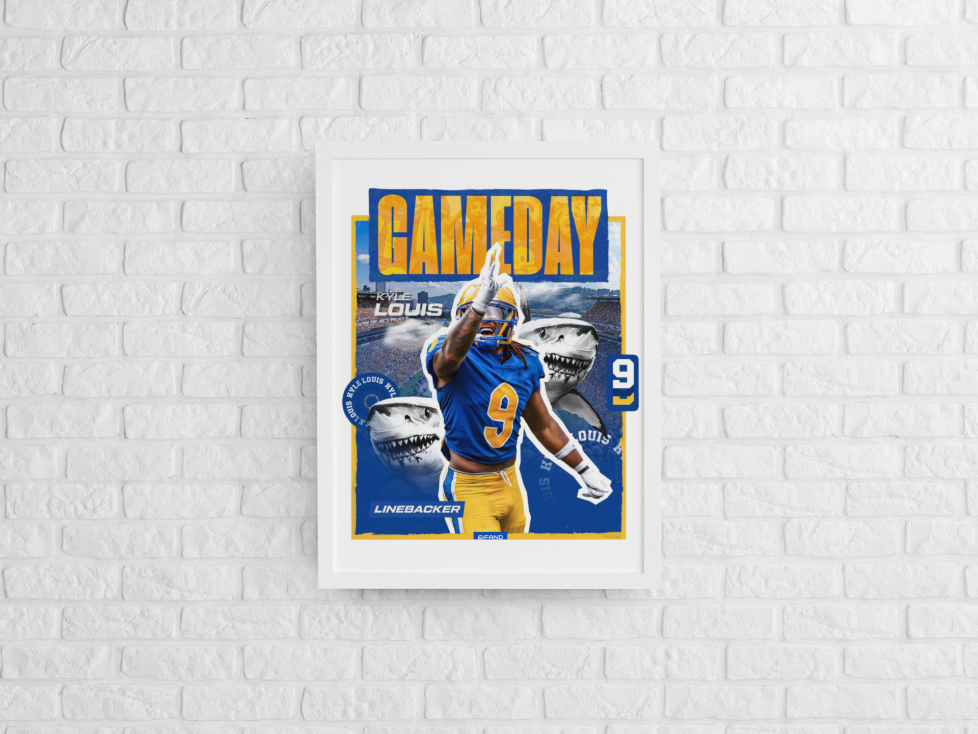 K9 GAMEDAY Poster 18"X24"